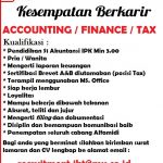 ACCOUNTING FINANCE TAX