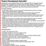 Product Development Specialist